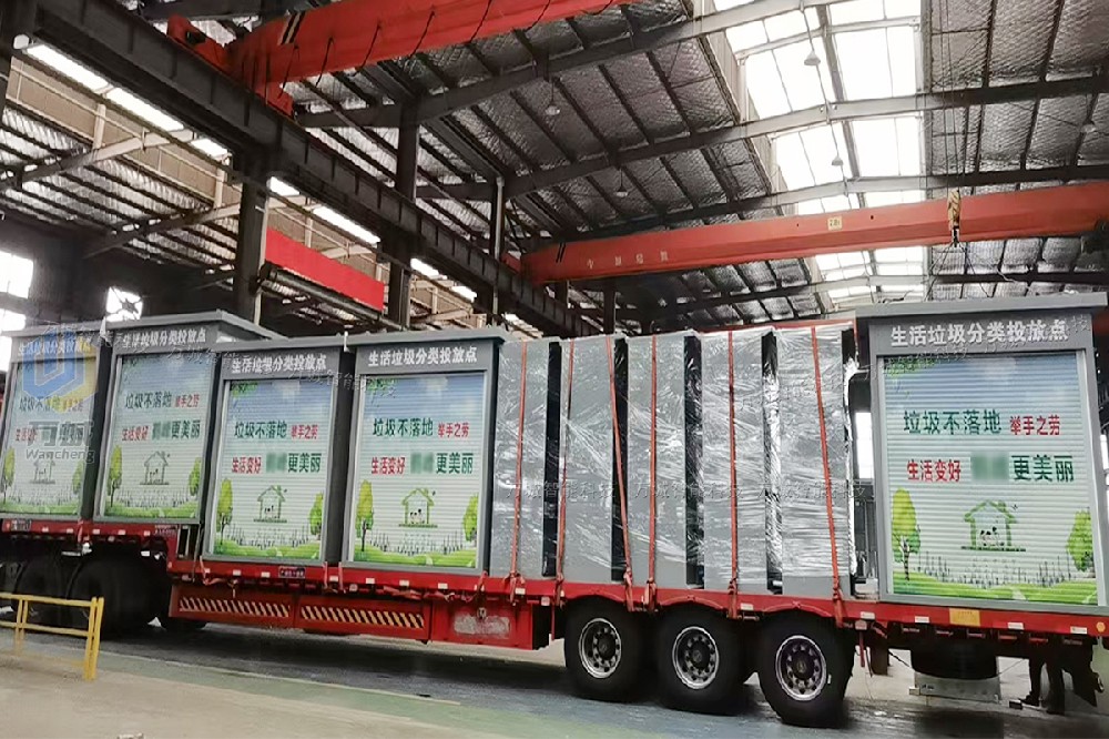 老客戶（hù）第三大批定製款現代簡約風實用型垃圾房（fáng）、垃（lā）圾箱工程案例