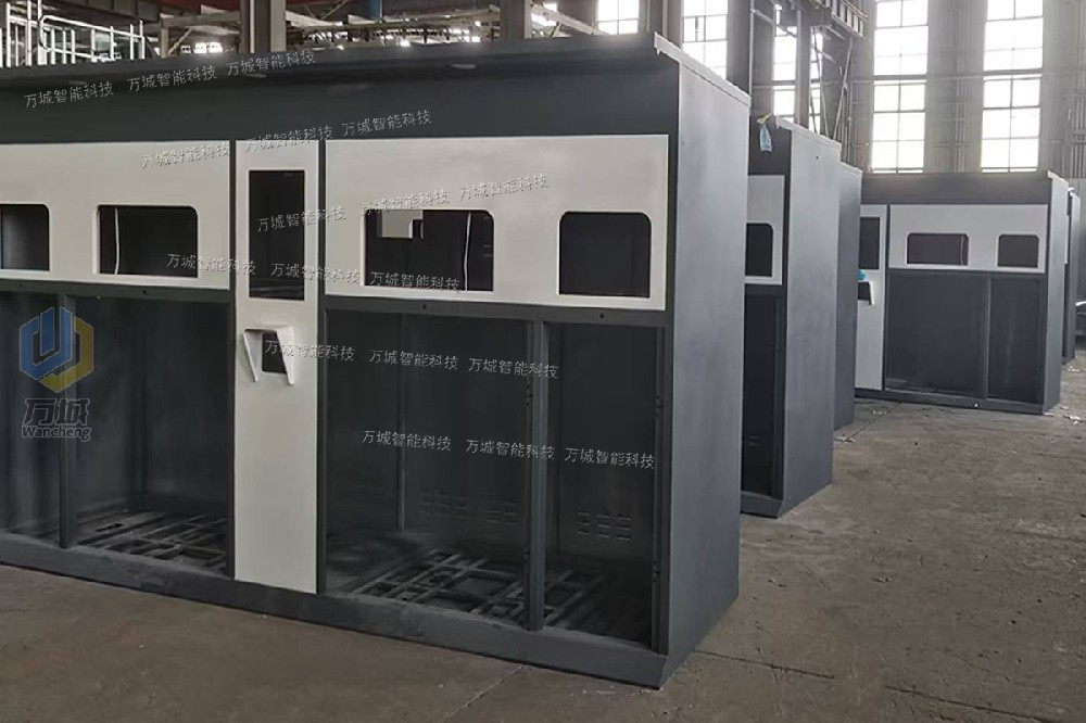 一大批新型揮手（shǒu）感應大容（róng）量可回收箱工程案例
