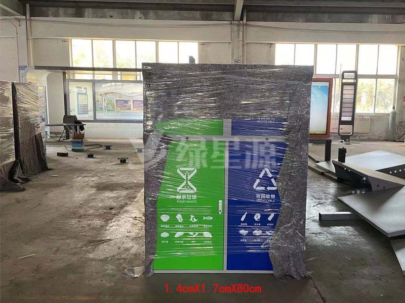 山東分類垃圾箱發貨案例