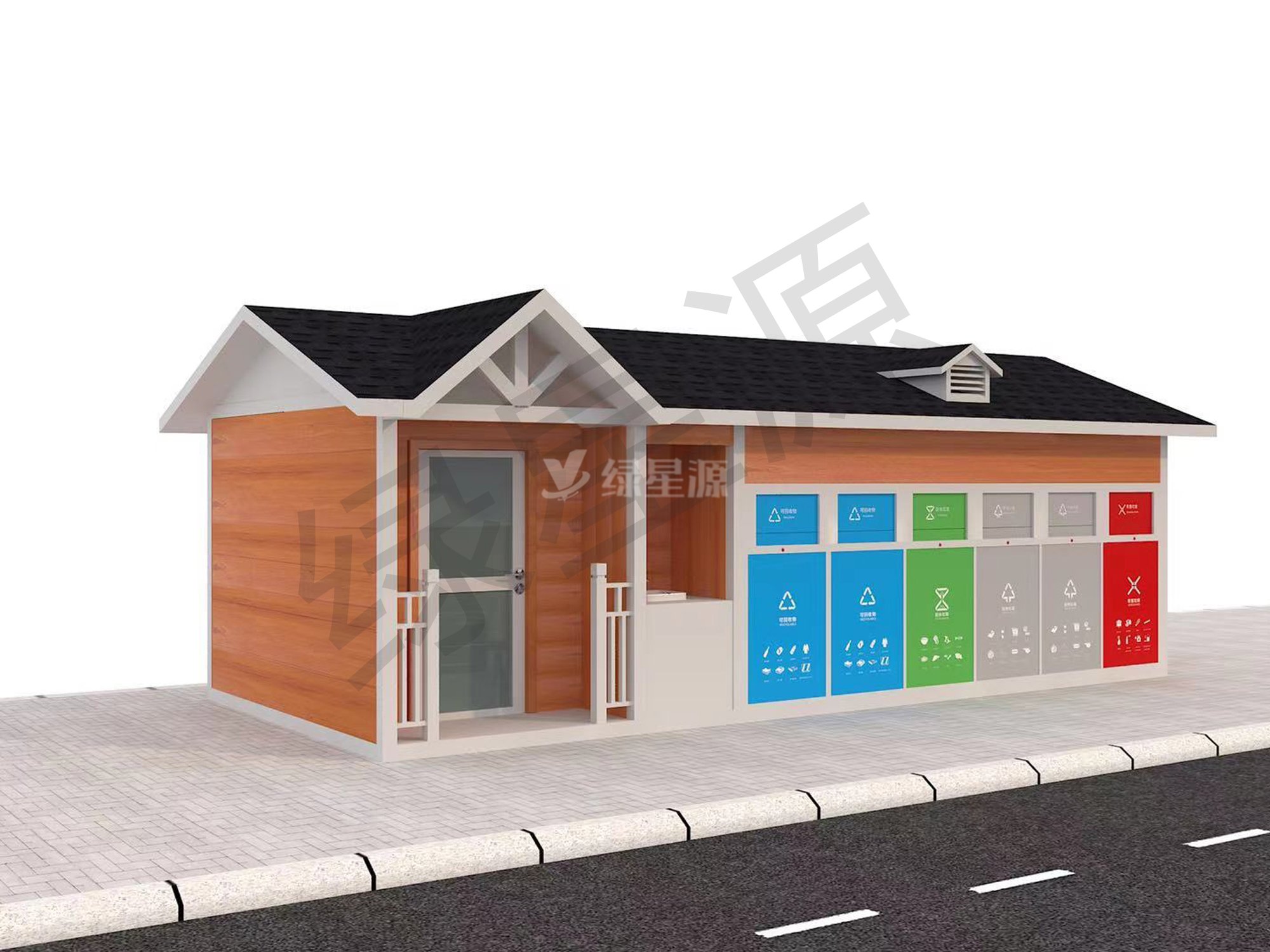 關於垃圾房建在小區的什麽（me）位置合理（lǐ）的建議配圖一（yī）
