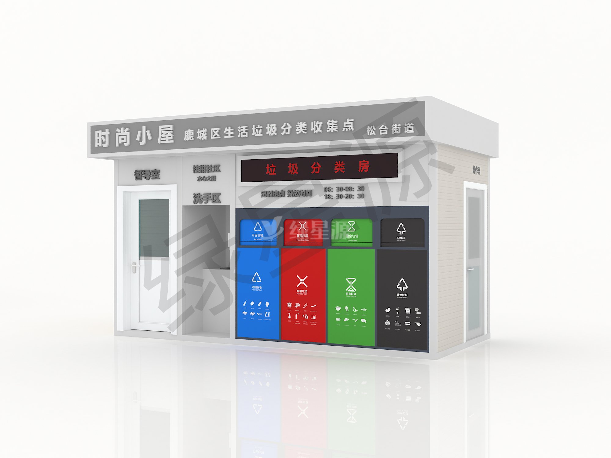 分類垃圾箱的作用,為了更（gèng）好的回（huí）收（shōu）再利（lì）用（yòng）配圖二