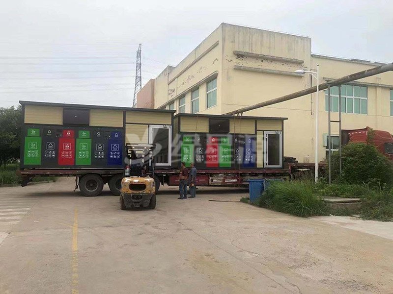 小區垃（lā）圾房發貨配圖一