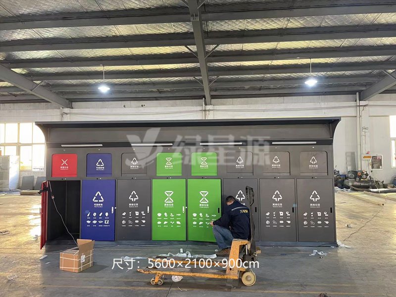 浙江智（zhì）能垃（lā）圾箱發貨案例配圖（tú）二