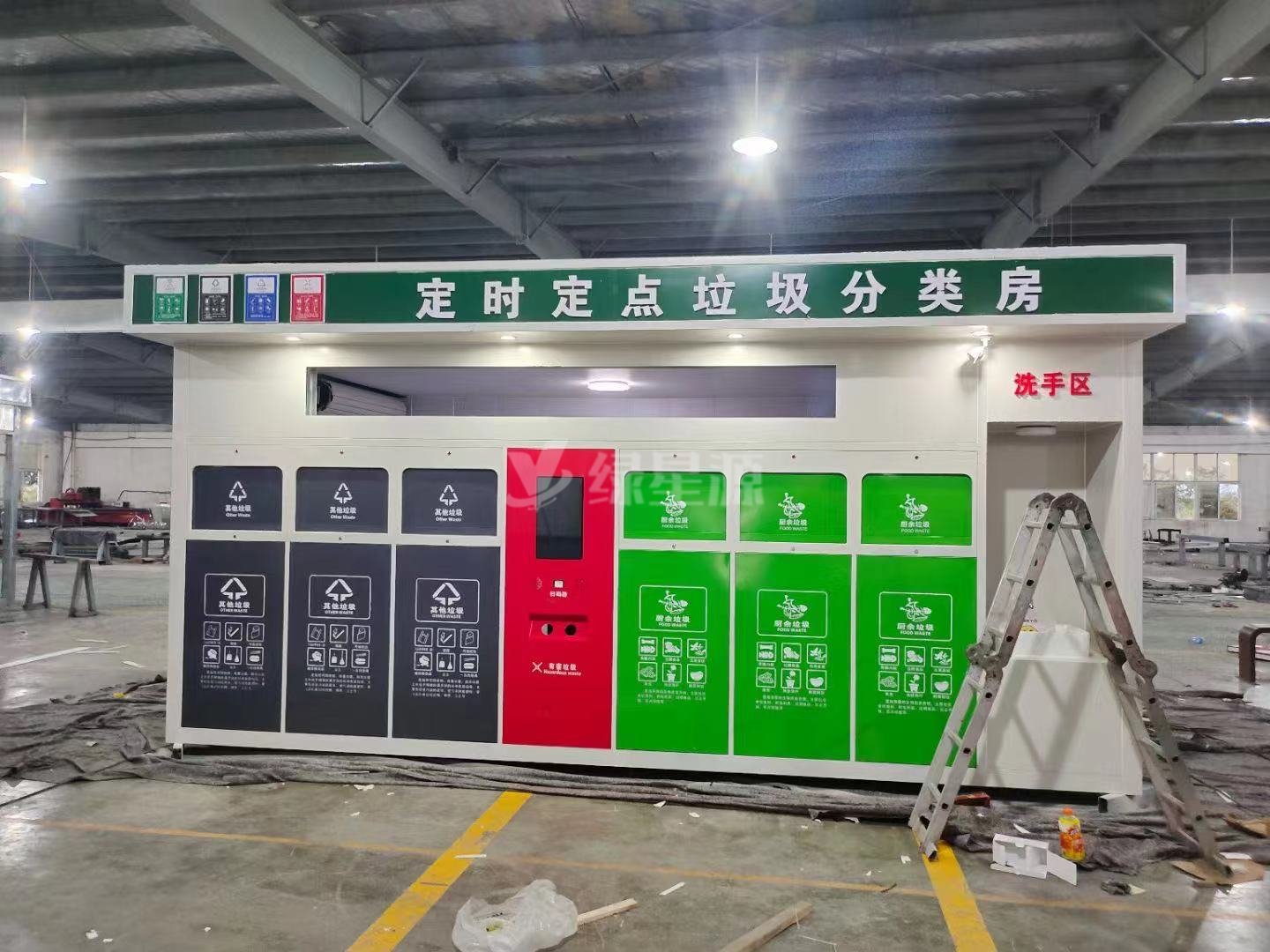 上海智能垃圾箱房（fáng）追單發貨配圖二