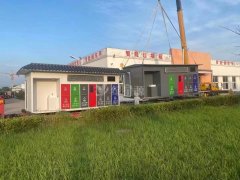 浙江智能垃圾（jī）房發貨案例