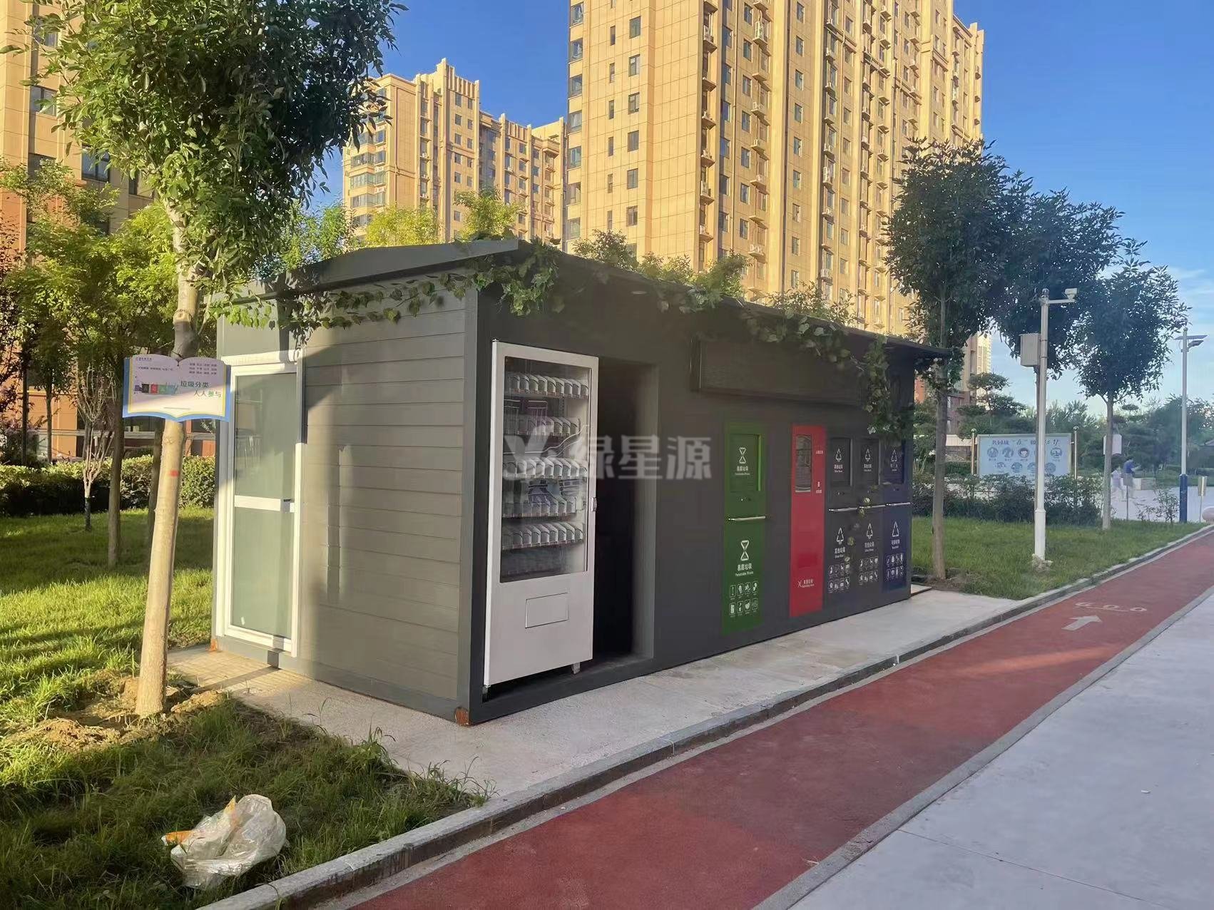 浙江智能垃圾房安裝實例賞析配圖一